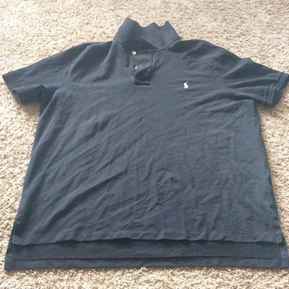 Men's Ralph Lauren Black Polo